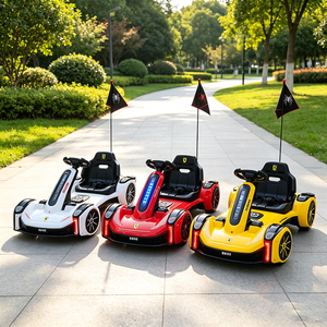 Kart électrique pour enfants à 3 vitesses réglables, télécommandé, voiture de course cool pour enfants, vente en gros disponible - Product Image 5