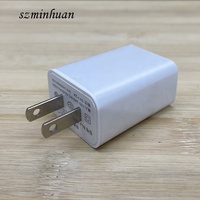 Adaptateur de chargeur de téléphone USB 5V 2.1A pour iPhone X XR 8 7 iPad chargeur de voyage mural rapide Usb prise américaine pour Samsung S9 Xiaomi