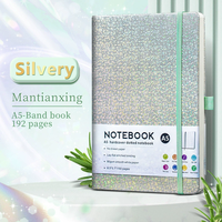 Carnet A5 en cuir à couverture rigide avec logo personnalisable, reliure cousue, couleur personnalisée et impression UV pour la promotion des entreprises et des bureaux