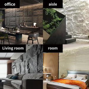 Outdoor pu cultura pedra poliuretano faux tijolo 3d decoração pedra <span class=keywords><strong>hardboard</strong></span> parede painel - Product Image 6