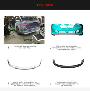 Séparateur avant de voiture en Fiber de carbone 4 portes, voiture pour <span class=keywords><strong>BMW</strong></span> <span class=keywords><strong>118i</strong></span> M135i <span class=keywords><strong>M</strong></span> <span class=keywords><strong>Sport</strong></span> 2020 — 2022, F40 - Product Image 6