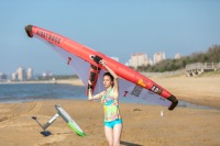 Kinma usine OEM vente en gros planche de kitesurf aile gonflable planche en aluminium point de chute EVA PVC planche de surf en vente