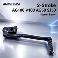 Tuas Starter Sepeda Motor untuk Suzuki 2 Tak AG100 V100 Big Drum AG50 SJ50 Zongqing 100
