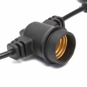 Cordão de luzes led externo, SL-084 lâmpadas, 48ft longo, com alças penduradas-127 - Product Image 4