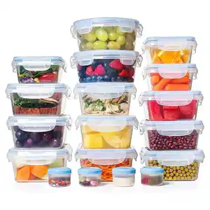 16 шт., пластиковые герметичные контейнеры для хранения пищевых продуктов