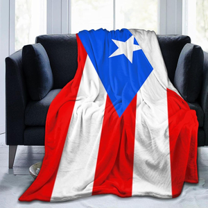 Manta personalizada Mexicana Americana personalizada, mantas con bandera de México, Guatemala, Honduras, <span class=keywords><strong>El</strong></span> Salvador, <span class=keywords><strong>Puerto</strong></span> Rico - Product Image 3