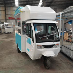 Triciclo/Pedicab Eléctrico Móvil 2025 de Venta Caliente Directo de Fábrica para Hamburguesas, Pollo Frito, Filetes y Bebidas - Product Image 1