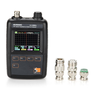 SURECOM HF Vector HF KVE 60C mini Digital Power Medidor de ondas curtas SWR Impedância Medidor dinamômetro Walkie Talkie Antena Analyzer - Product Image 2