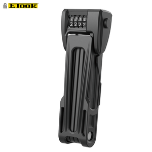 ETOOK-Candado de bicicleta plegable con código de combinación, nuevo y ligero - Product Image 6