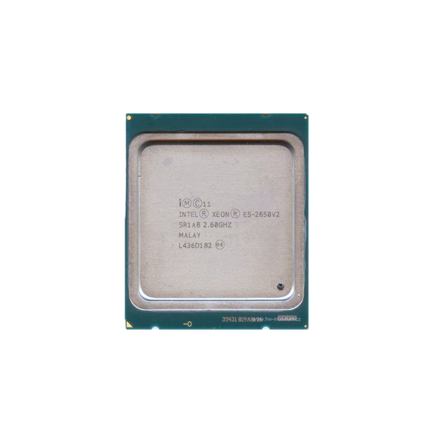 For Xeon E5-2650V2 8 Cores 16 Threads 2.60GHz Base 3.40GHz Boost LGA 2011 20MB Cache 95W TDP Server Processor