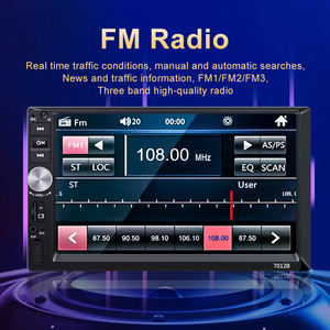 STWEI Autoradio multimédia MP5 7 pouces Écran tactile complet Radio Télécommande Bluetooth USB Lecture FM Lecteur stéréo Liaison téléphonique filaire - Product Image 3