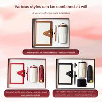 Logo personnalisé Entreprise de luxe de haute qualité Cadeaux d'affaires avec Journal Notebook Pen Cup Power Bank Sets