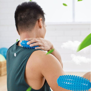 Bola de masaje muscular de punto de acupuntura de pie de PVC ecológica al por mayor Bola de erizo Bola de relajación de Fascia de pepino de mar - Product Image 6