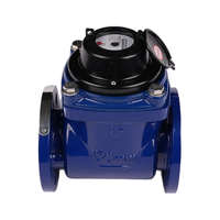 Compteur d'eau numérique DN50 à bride Type Woltman en fonte pour eau froide ISO9001/ISO4064 Prix compétitif du fabricant