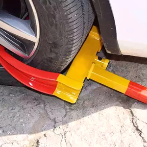 Verrou de <span class=keywords><strong>roue</strong></span> universel réglable, <span class=keywords><strong>antivol</strong></span> robuste pour pneus, remorques, SUV, bateaux, motos avec 3 clés - Product Image 6