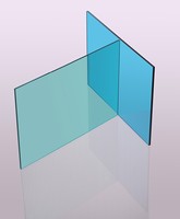 Panneau de toiture en polycarbonate coloré transparent à prix avantageux, 4 mm, 10 mm