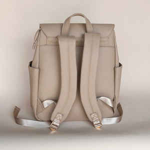 Sac à dos à langer tendance 2026 en cuir PU haut de gamme, imperméable, avec poche isotherme, grande capacité, pour <span class=keywords><strong>maternité</strong></span> et soins de bébé - Product Image 6
