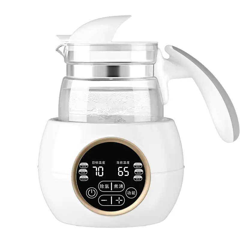 2023 Dispensador de água quente instantâneo inteligente elétrico Baby Milk Modulador Formula Dispenser Machine Electric Baby Milk Kettle Glass