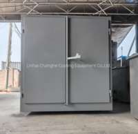 Nouveau four de séchage par lots à chauffage électrique Changhe pour peinture en poudre, contrôlé par PLC, avec moteur, GPL/Gaz/Diesel