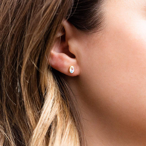 CANNER 2023 Nuevos Pendientes de Zirconia Grande con Baño de Oro de 18k, Plata de Ley S925, Joyería para Mujer - Product Image 3