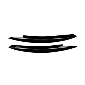 Autocollants pour sourcils de phares pour Volkswagen Golf 6 2009 2012, autocollant en vinyle noir piano, pièces de modification de style automobile - Product Image 2