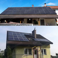 Bardeaux solaires haute puissance toit photovoltaïque en pente montage solaire BIPV tuiles PV toit
