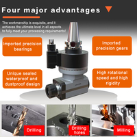 Tête de fraisage à angle droit pour centre d'usinage CNC, tête de fraisage latérale 90 degrés, tête d'angle CNC, usinage en gros par usine OEM