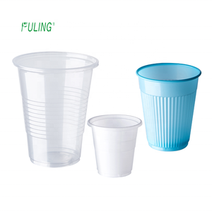 Plastic Glass 20 Oz Drinking Glass Factory Custom Disposable 2.5 3.5 6 7 8 9 10 12 16 20 24 Oz Juice Milk Tea Water Beer Wine Drinking Plastic Cups Pp Glass