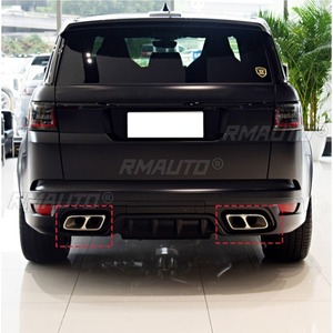 อุปกรณ์ตกแต่งรถยนต์สำหรับ Range Rover Sport ปี 2018-2022 ท่อไอเสีย ปลายท่อไอเสีย ปลอกท่อไอเสีย ชุดแต่งท่อไอเสีย - Product Image 4