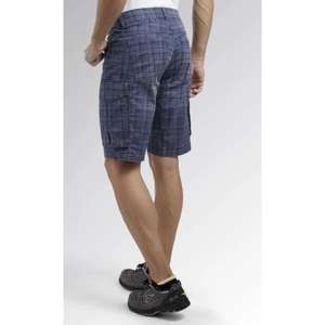 DIADORA UTILITY-702,179824-60027/S Pantalón corto cargo azul Bermuda de verano de color liso efecto envejecido PANTALÓN DE TRABAJO - Product Image 3