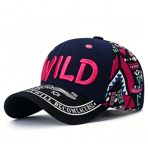 Gorra de Béisbol con Estampado de Grafiti y Bordado, Protección Solar, Ajustable, Estilo Urbano para Hombres y Mujeres - Product Image 2