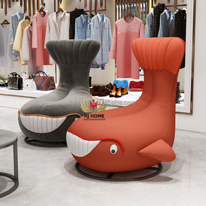 Vente en gros sur mesure siège pour enfants <span class=keywords><strong>petit</strong></span> requin animal chaise de canapé pour enfants fauteuil baleine paresseux meubles ludiques pour enfants - Product Image 4