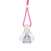 Diffuseur de parfum d'huile suspendu de 8ml désodorisant de voiture en verre avec parfum naturel de longue durée 200 + saveurs et design en bois
