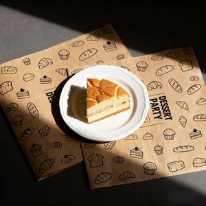 Sac en papier écologique personnalisable, résistant à la graisse, pour pizza et biscuits, en papier et carton de qualité alimentaire, avec marque - Product Image 2