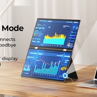 Portatile doppio triplo Touch Monitor pieghevole impilato schermo per Laptop Extender compatibile USB-C Android Windows IPS nuovo capacitivo