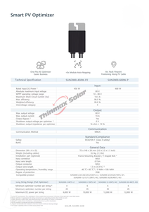 Optimizador de Energía Solar Inteligente <span class=keywords><strong>Sun2000</strong></span>-450w-P <span class=keywords><strong>600w</strong></span>-P de <span class=keywords><strong>600W</strong></span> para Huawei - Product Image 6