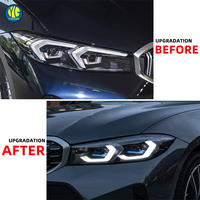 Phare de voiture YU GUANG pour BMW 330i G20, phare LCI 2023 2025, mise à niveau de la lampe avant, phare laser BMW G20, DRL jaune et blanc