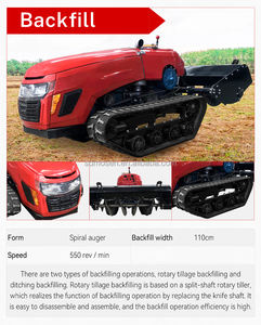 Mini Tractor Agrícola a Control Remoto, Tractor Robótico Cortacésped para Agricultura - Product Image 3