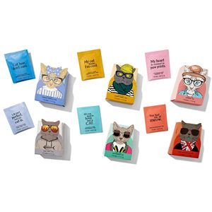 Coffret <span class=keywords><strong>Cadeau</strong></span> Thé Gourmand <span class=keywords><strong>pour</strong></span> Amateurs de Chats – 24 Thés, 6 Saveurs, Art Chat Élégant & Citations Amusantes <span class=keywords><strong>pour</strong></span> Maman et <span class=keywords><strong>Papa</strong></span> de Chat - Product Image 3