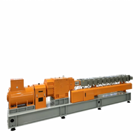 Línea de Extrusora de Peletización Subacuática de Doble Tornillo para Compuesto de Elastómeros TPE TPU 350-600kg/h de Fábrica