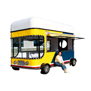 Fully Equipped Food Truck <b>Small</b> Food Truck Mobile Kitchen Food Trailer With Independent Clean Water And Sewage Tank System - Product Image 5