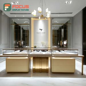 Minimalist Retail Kiosk Jewelry Retail Fixtures Metal <b>Frame</b> Jewelry Shop Showcase Cabinet - Product Image 1