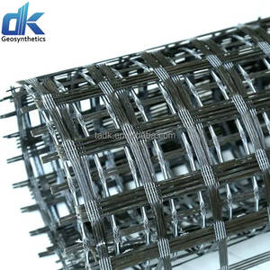 Bazan sợi lưới thủy tinh fibergeogrid Carbon geogrid cho đường gia cố Bazan sợi geogrid lưới giá - Product Image 1