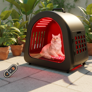 NOUVEAU Boîtier de luminothérapie rouge pour animaux de compagnie, 5 spectres (630nm, 660nm, 810nm, 830nm, 850nm) pour thérapie infrarouge corps entier de chats et chiens - Product Image 4