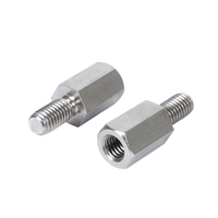 Adaptador de Tornillo para Espejo Retrovisor de Motocicleta Personalizado, M10 M8 8mm 10mm, Conversión de Rosca Izquierda/Derecha, Tornillo para Espejo Retrovisor de Moto
