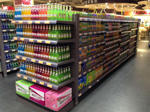 Precio de fábrica 2025, estante de supermercado de acero de 5 capas, estantes de góndola usados de doble cara de Metal - Product Image 4