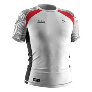 Rashguard à manches courtes de protection solaire UPF50+ Elite National Suisse pour le surf, la natation, le MMA, le grappling - Product Image 4