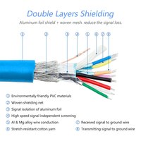 Schraube panel mount männlich zu weiblich usb3.0 usb 3.0 30cm usb verlängerung kabel 0.3m