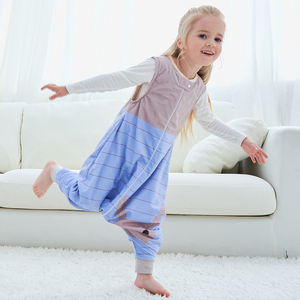 MICHLEY bambini Cartoon Stripes tute <span class=keywords><strong>coniglio</strong></span> primavera bambino sacco <span class=keywords><strong>a</strong></span> pelo bambini sacco <span class=keywords><strong>a</strong></span> pelo ragazze <span class=keywords><strong>pigiama</strong></span> - Product Image 5