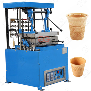 Machine à gaufrettes <span class=keywords><strong>pour</strong></span> cornets de crème glacée au chocolat Gelgoog, machine à fabriquer des gaufrettes, prix - Product Image 5